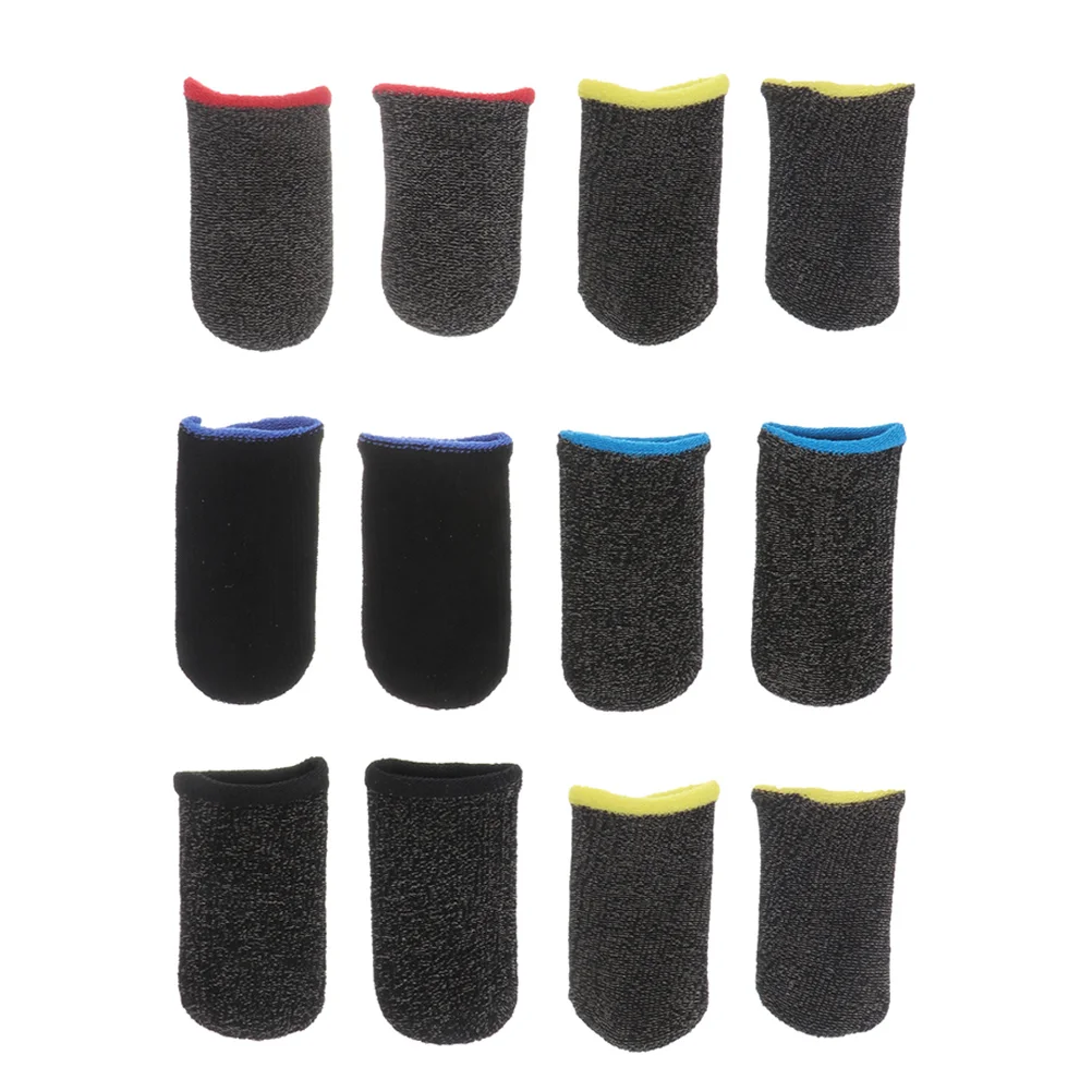 

Finger Sleeves Sleeve Gaming Thumbgame Mobile Sweatcover Anti Touchscreen Cot Touch Screen Cutting Guard Games Breathable