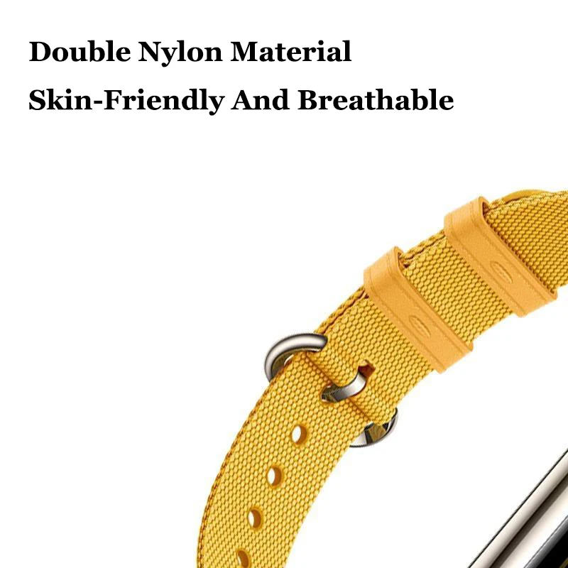 Original Strap for Xiaomi Mi Band 8 Bracelet Fashion Leather Replacement Wristband Miband 8 NFC Correa Mi Band 8 Canvas Straps