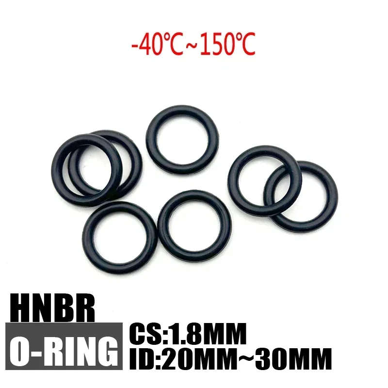 10 шт. уплотнительные кольца HNBR CS 1 8 мм ID 20 ~ 30 инструменты для ремонта