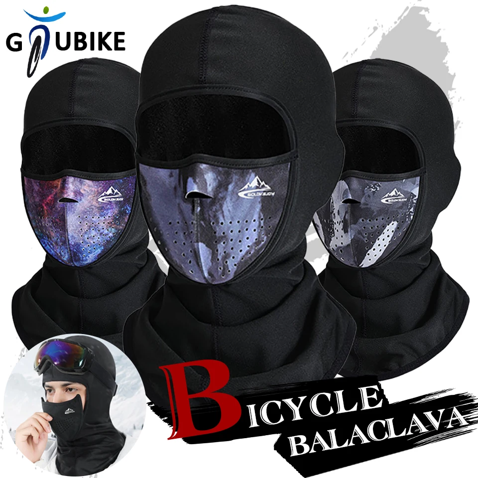 

GTUBIKE New Magnetic Adsorption Balaclava Winter Warmth Scarf Mask Men Women Outdoor Windproof Hiking Skiing Cycling Headcover