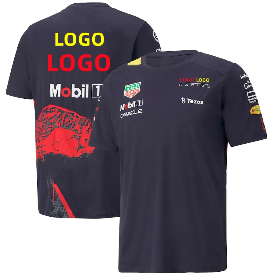 

Latest F1 Official T Shirt Fan Party T Shirt Oracle Red Team Racing 2022 Team Shirt Shirt Team Shirt Uniform Formula Fan Racing