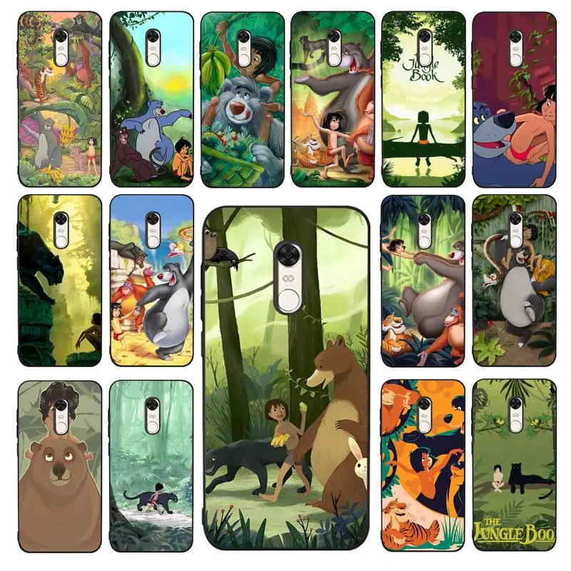 

Disney The Jungle Book Phone Case for Redmi 5 6 7 8 9 A 5plus K20 4X 6 cover
