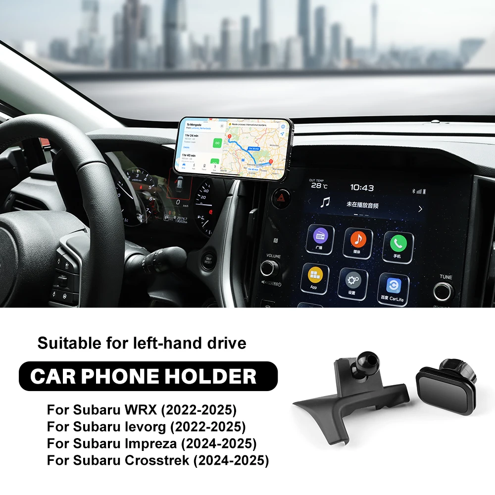 

Автомобильный магнитный держатель для телефона для Subaru Crosstrek Impreza WRX Levorg Автомобильный держатель для телефона на вентиляционную решетку Автомобильная подставка для телефона LHD RHD