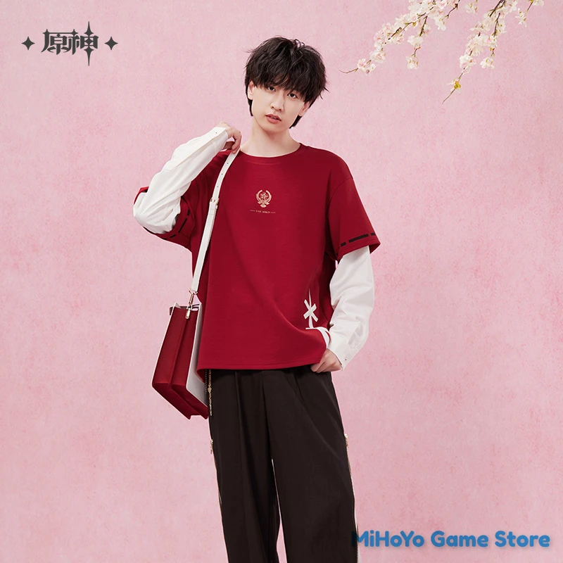 [Подлинная] футболка Yae Miko MiHoYo официальный оригинальный Genshin Impact тематическая