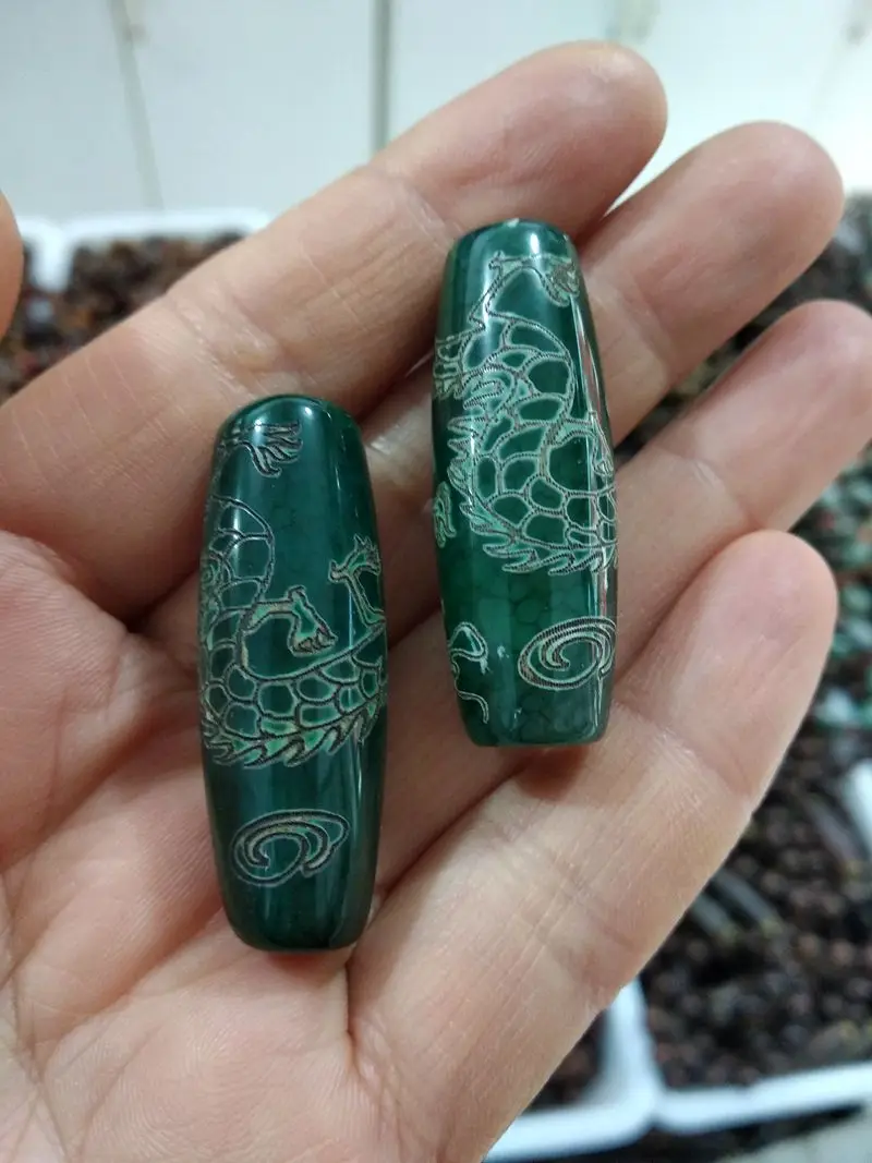 

2 шт. замечательные тибетские бусины дзи подвеска на Удачу Амулет чуринга подвесные талисманы с священным агатом