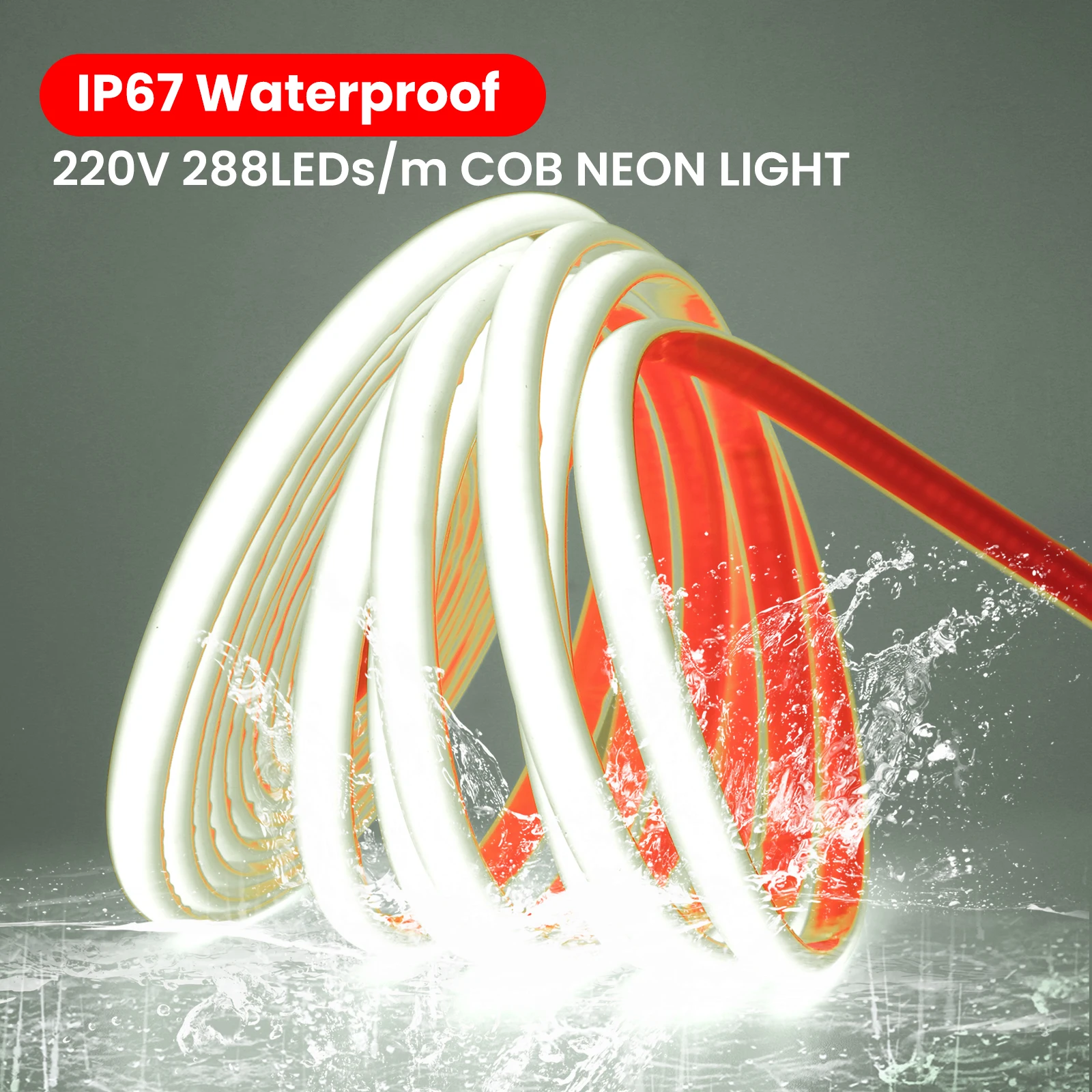 

Водонепроницаемая светодиодная лента HEGEHE IP67 288 LED/м