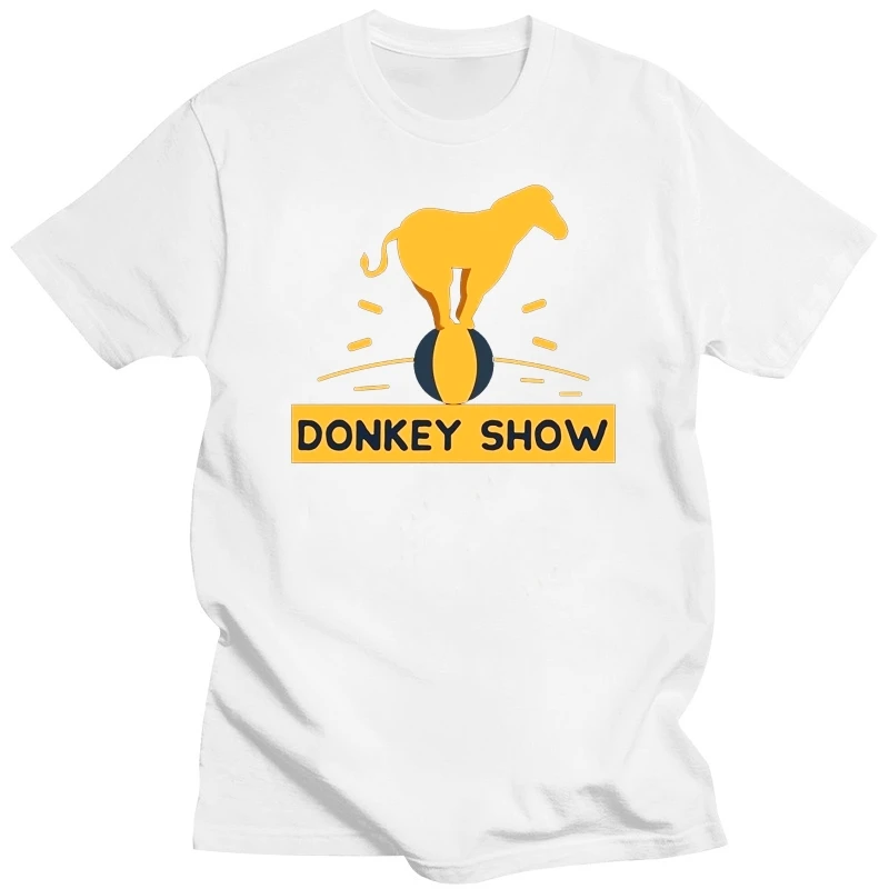 Donkey Show Funny Circus Animal TShirt women tshirt