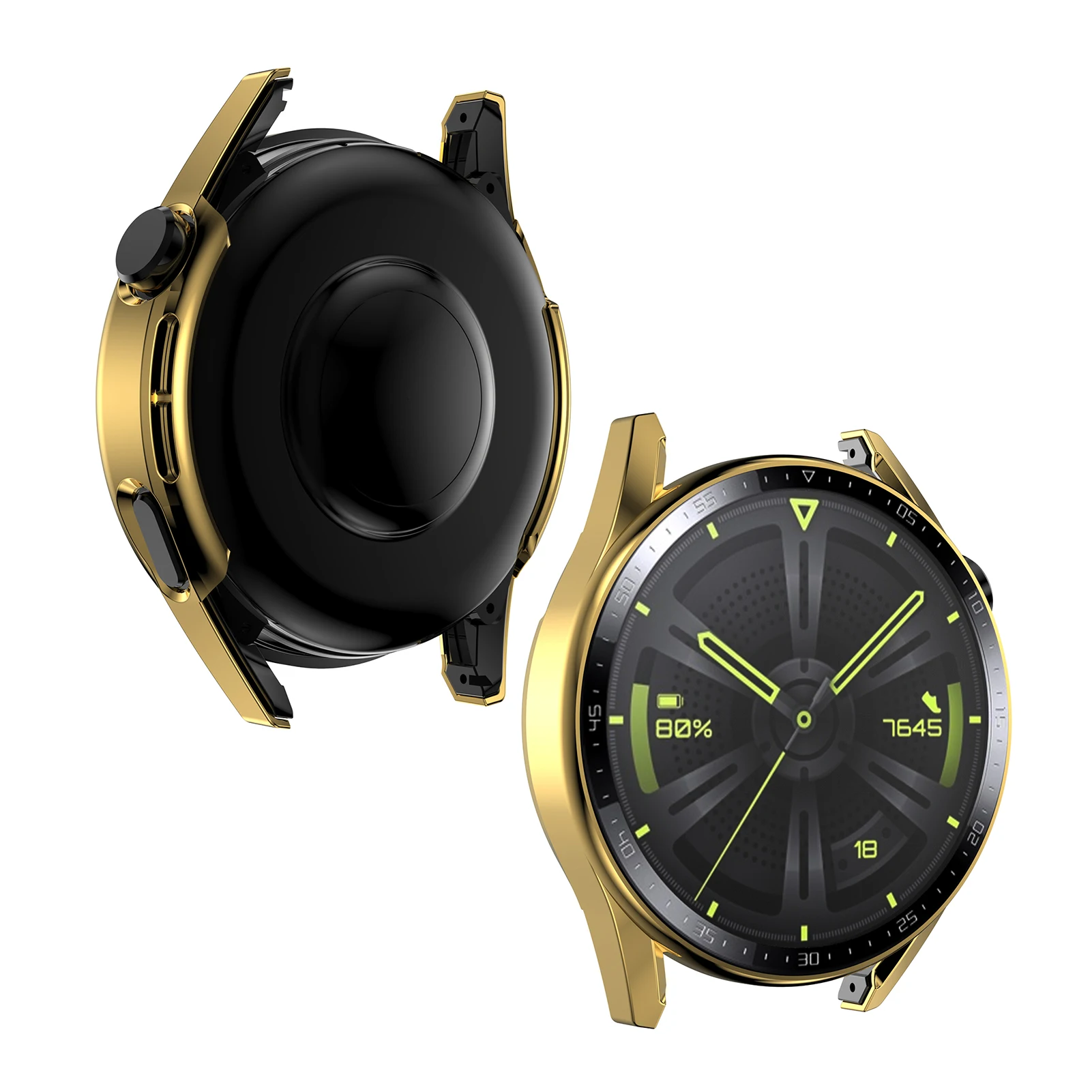 

Smartwatch Screen Protector For Huawei Watch G T3 46mm Soft PC Plating Lightweight Full Coverage Protective Cover For G T3