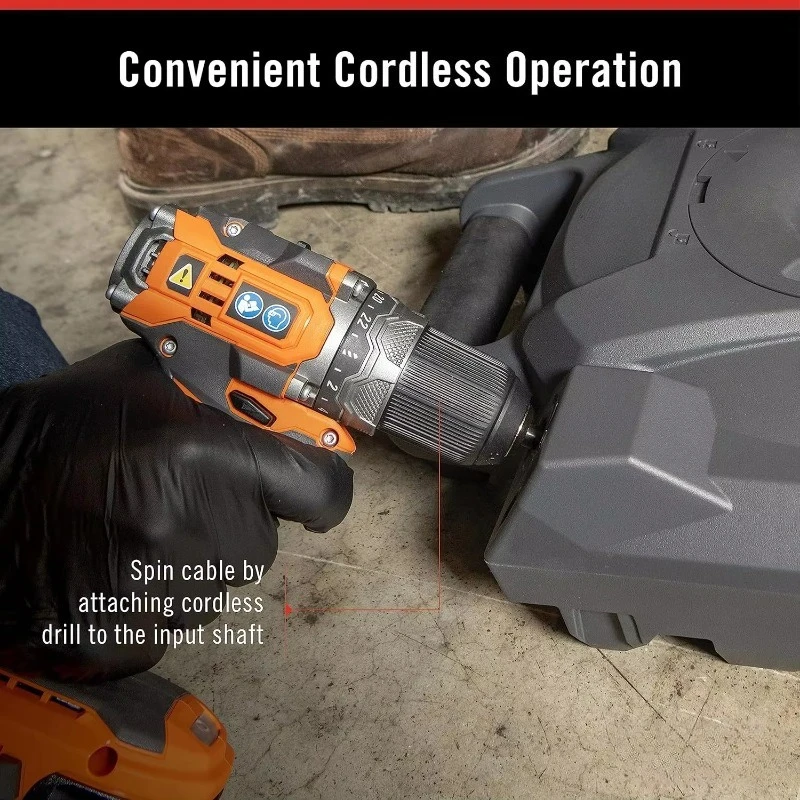 Машина для очистки дренажных систем RIDGID K9-12 с гибким валом, профессиональная компактная машина для очистки дренажных систем для труб диаметром 2 дюйма. (art.: 3920dcc4e36b5) - 3920dcc4e36b5