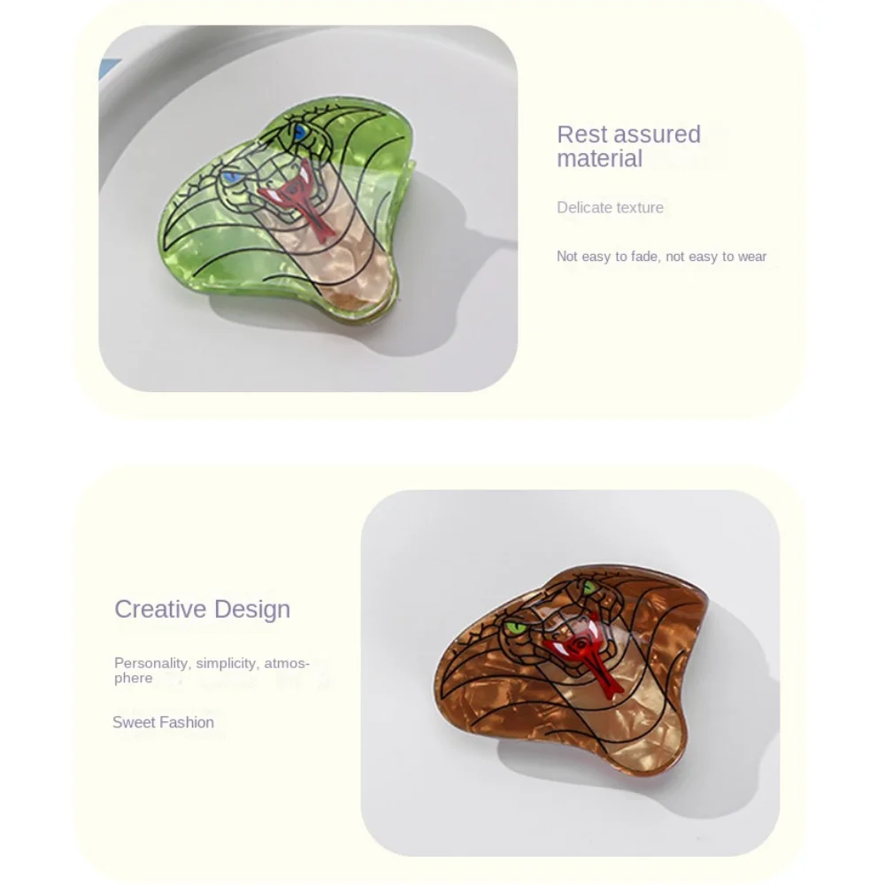 Креативный ацетатный коготь для волос с уксусной кислотой персонализированный