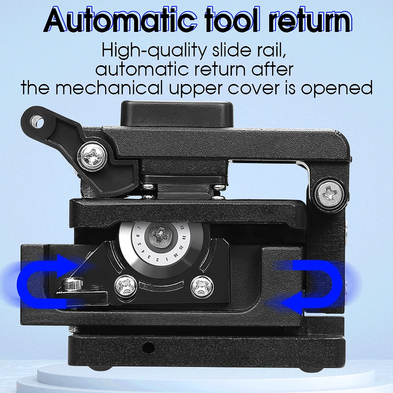 FTTH High Precision Cutting Tool AUA-7S/71S/6S/61S Optical Fiber Cutting Knife Cable Fiber Cleaver Fiber Optic Cutter Cold Melt