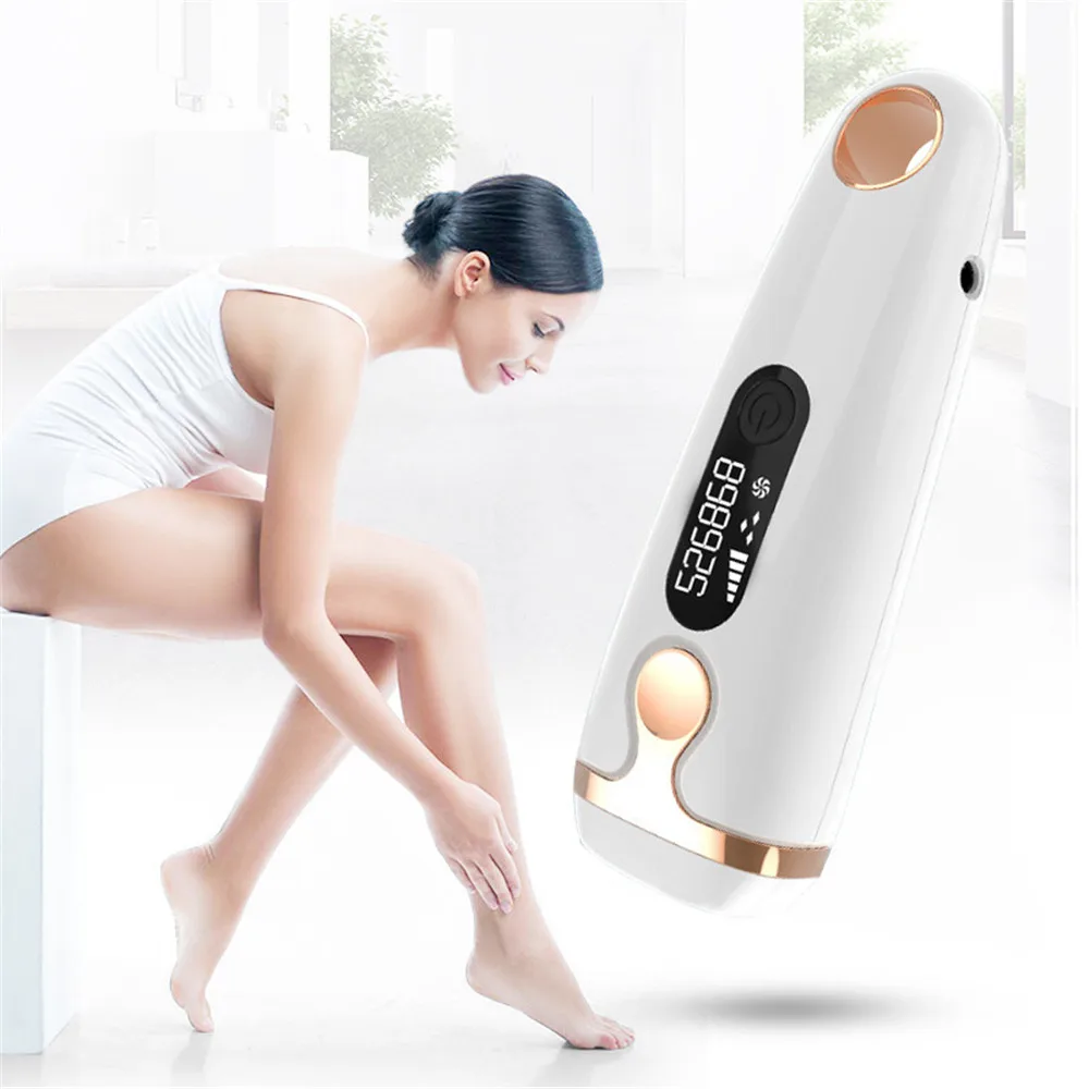 

IPL Laser Depilator Electric Epilator Permanent Hair Removal Machine 500000 Flashes Pulsed Touch Body Trimmer Photoepilator