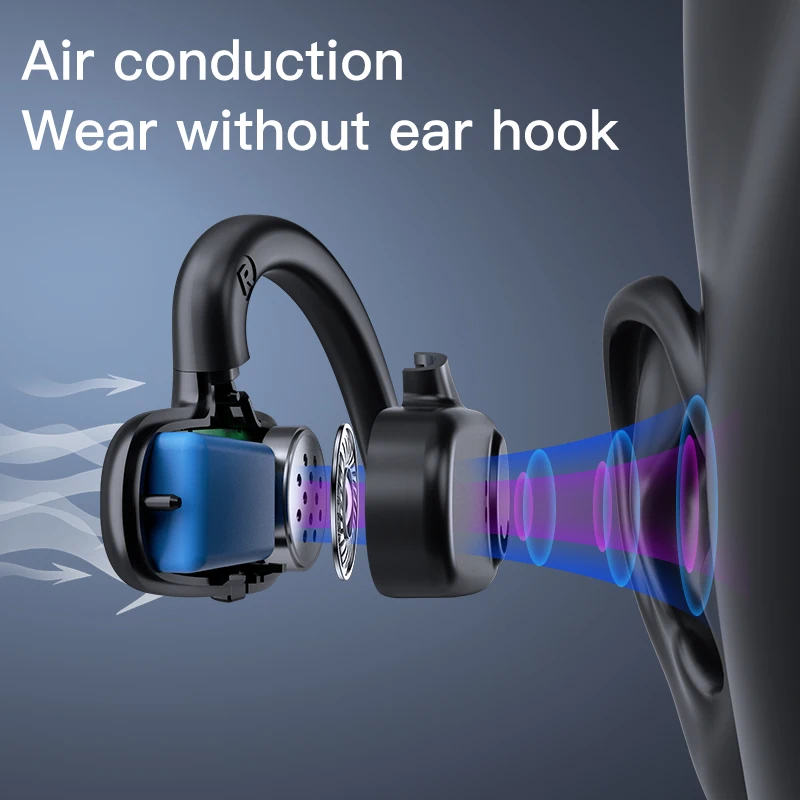 

Waterproof Wireless Headphones Tws Headset Touch Control Noise Reduction Bone Conduction Earphone For Huawei