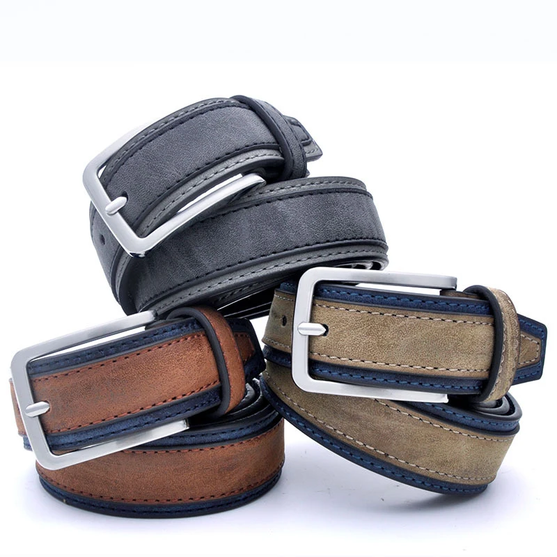 Casual Patchwork Men Belts Designers Luxury Man Fashion Belt Trends Trousers With Three Color To Choose