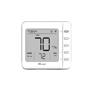 Умный термостат Milesight WT201 Энергоэффективный для более комфортного будущего