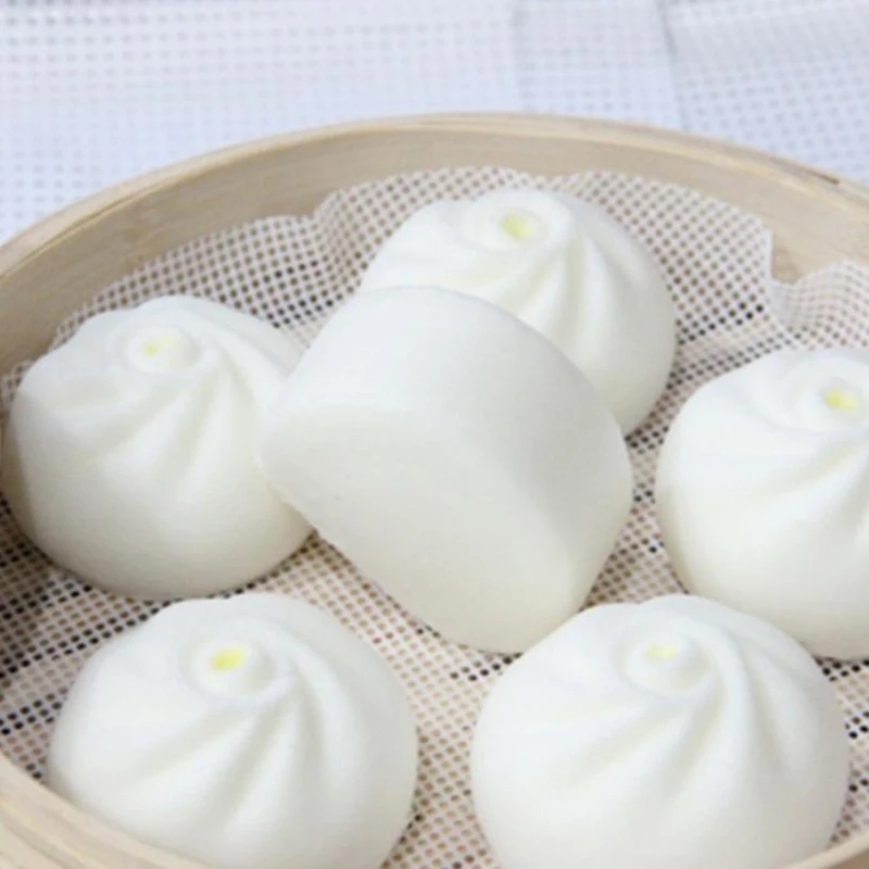 

Non-Stick Silicone Steamer Dim Sum Paper Kitchen Steamers Mat Cooking Tools