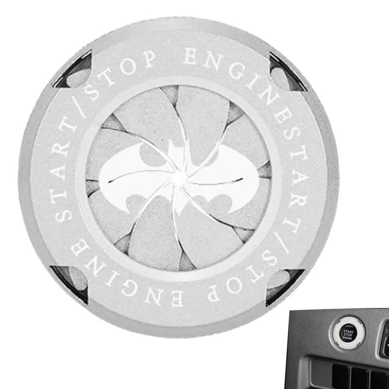 

Крышка кнопки запуска двигателя, крышка кнопки зажигания поворотного двигателя, аксессуары для автомобильного интерьера, защитная крышка двигателя с аниме