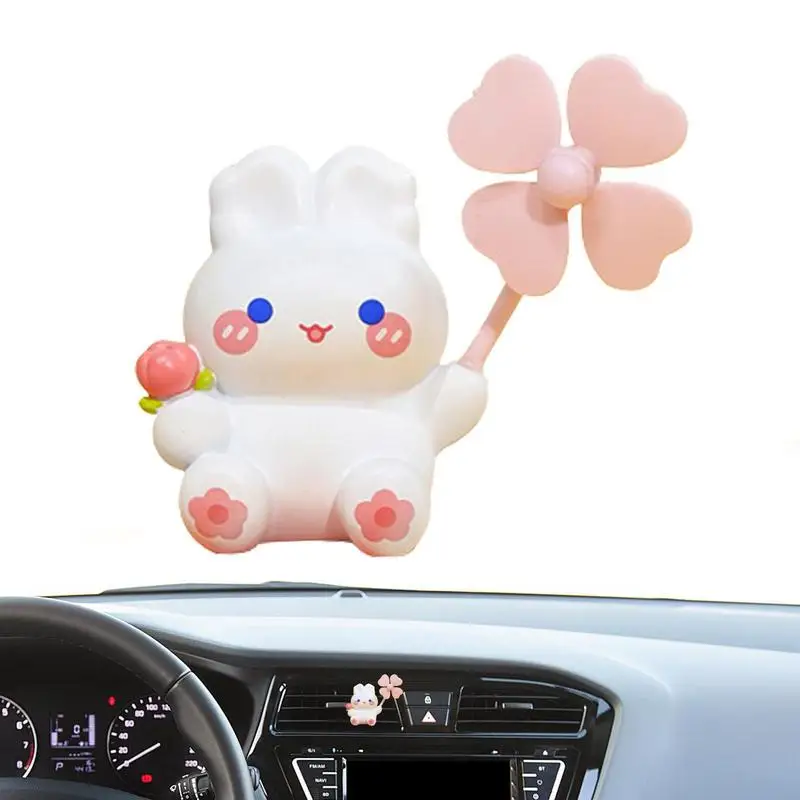 

Car Air Freshener Outlet Vent Clip Lovely Little Cute Rabbit LadiesCar Perfume Decoration Clip Air Refresher Car Fragrance