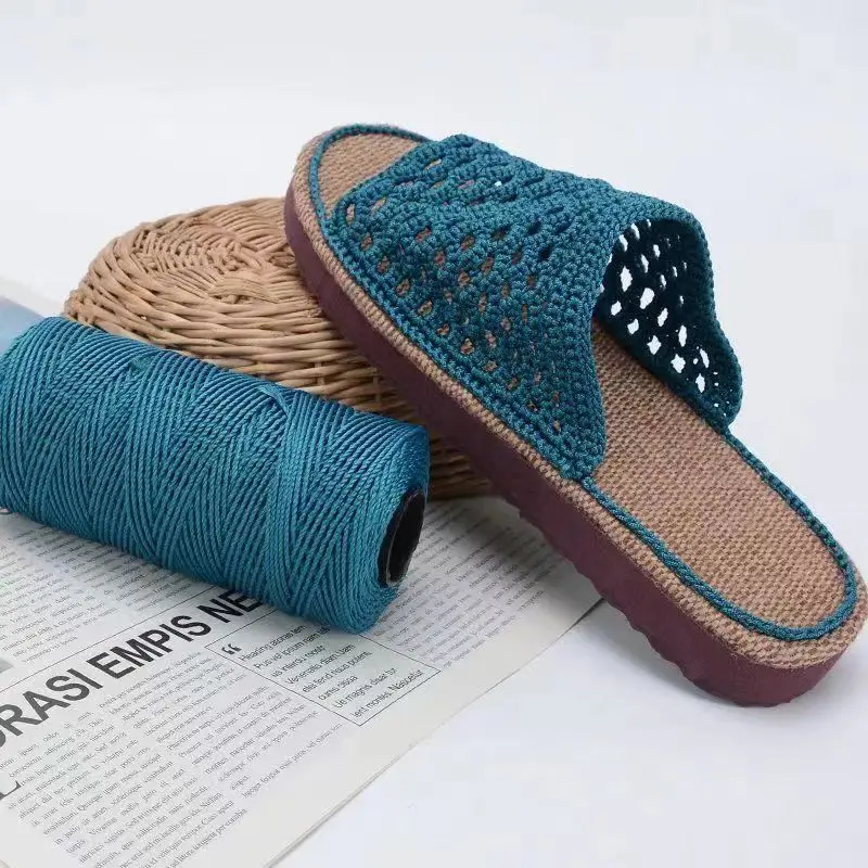 110 г/шт. летсветильник хлопковая шелковая нить для вязания крючком сумки шляпы