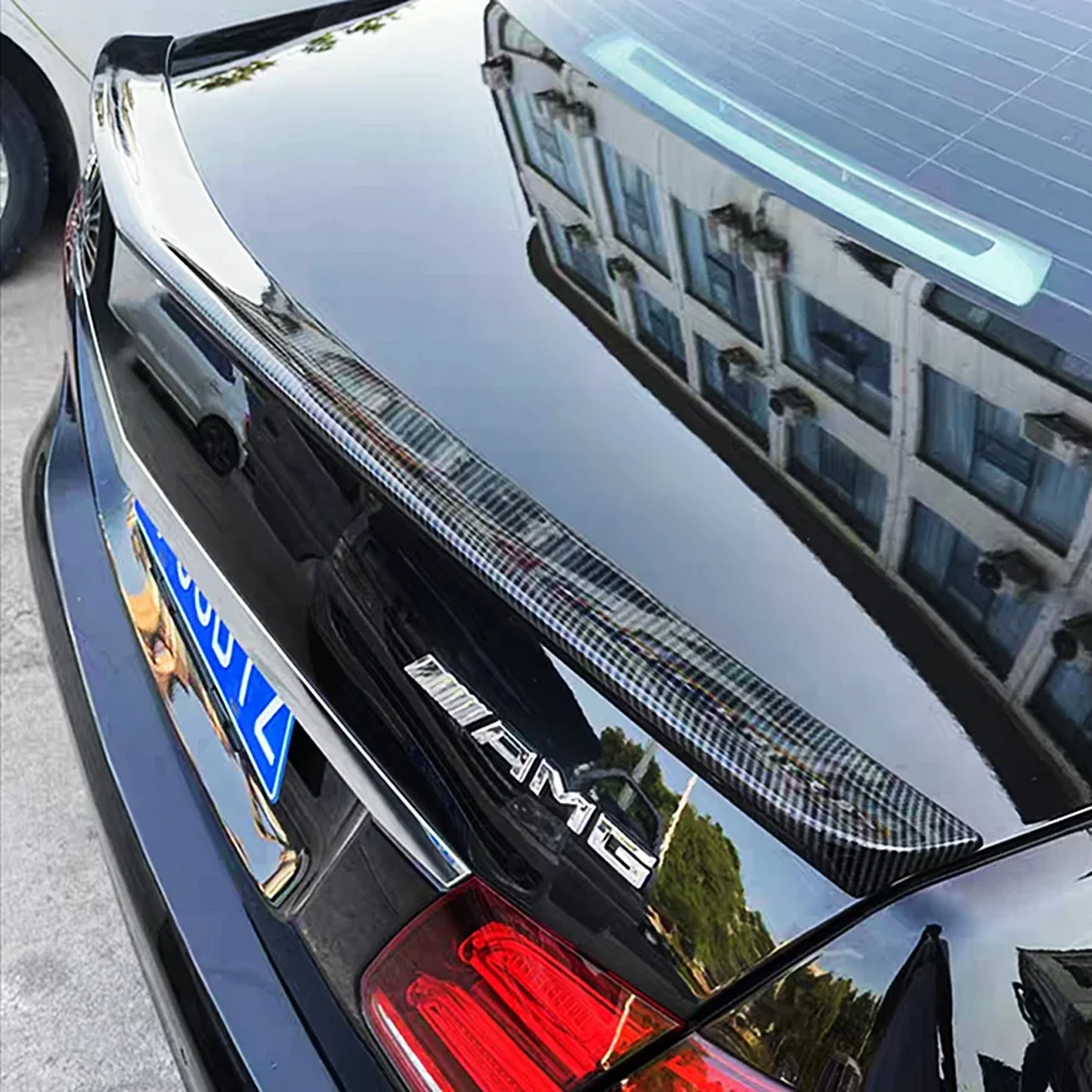 Для Mercedes Benz E-Class W212 180 200 260 300 320 4 двери Задняя Крышка багажника Ducktail губа спойлер