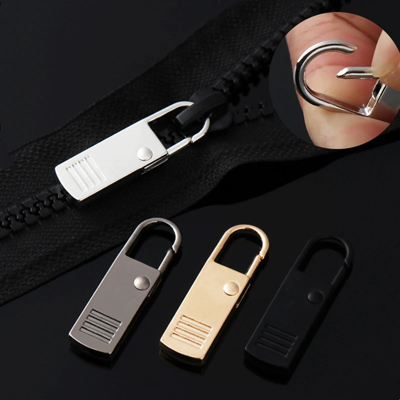 Металлический съемник-слайдер на молнии 5 шт. набор для мгновенного ремонта