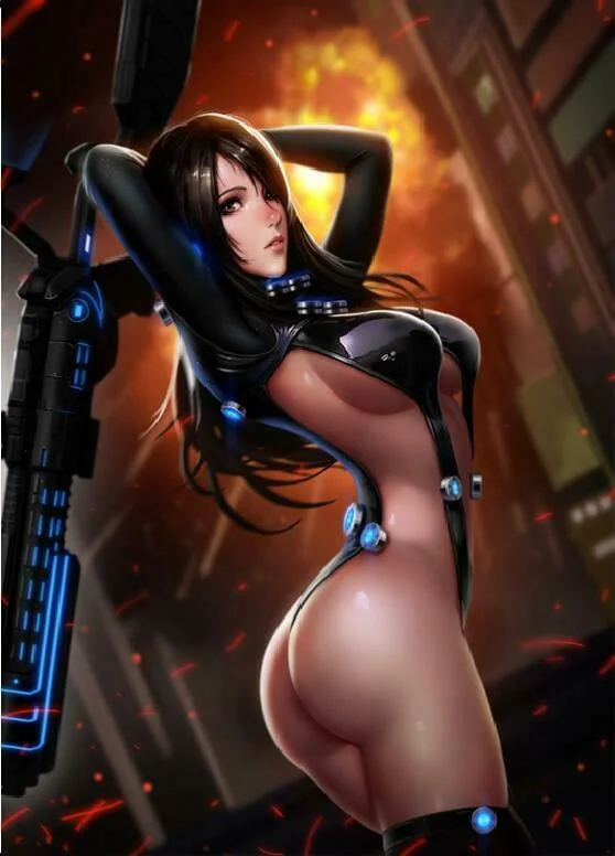 Популярная игра Аниме GANTZ Shimohira Reika художественный фильм Печать Шелковый постер