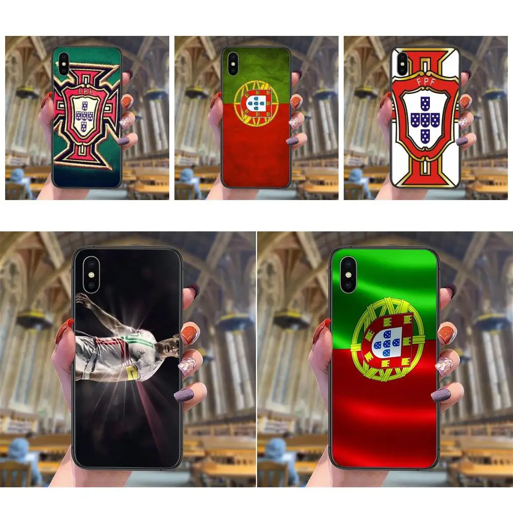 Лучшая цена мягкие ранцы чехол с португальским флагом Fpf для Xiaomi Mi A1 A2 A3 CC9 CC9e 5X 6 6X 8