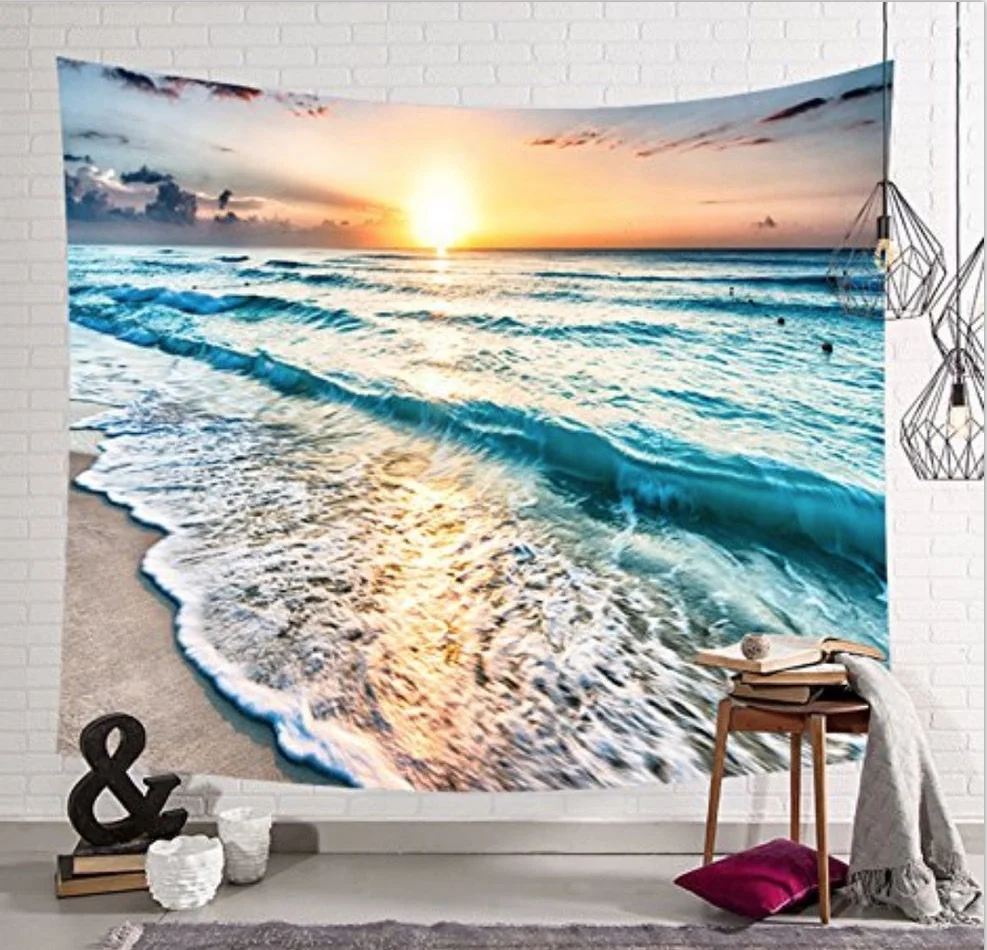 

Digital printing new hang cloth home tapestry