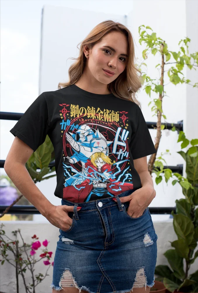 Elric цельная Металлическая Детская рубашка все размеры