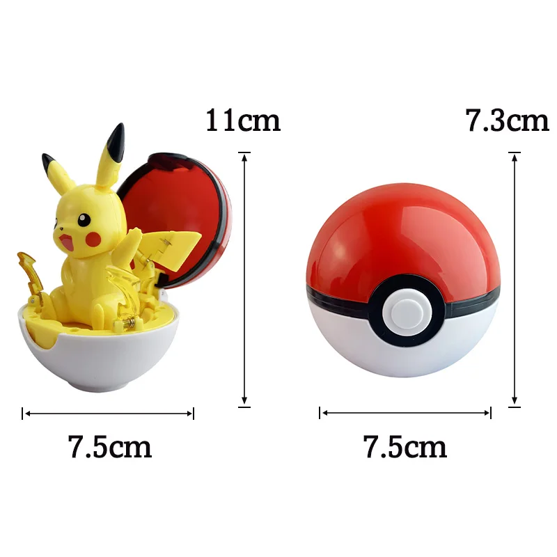 Фигурка покемона Piplup Scorbunny Cubone Mimikyu Jigglypuff Пикачу эльф мяч Pokeball Ball коллекция
