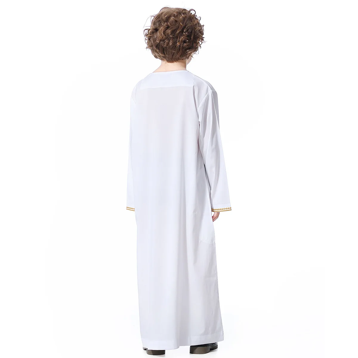 Teenager Summer American Clothing Fashion Abaya 2022 Kaftan Arabic Dubia High Quality Abaya Muslim Men Robe Boy Tradistional