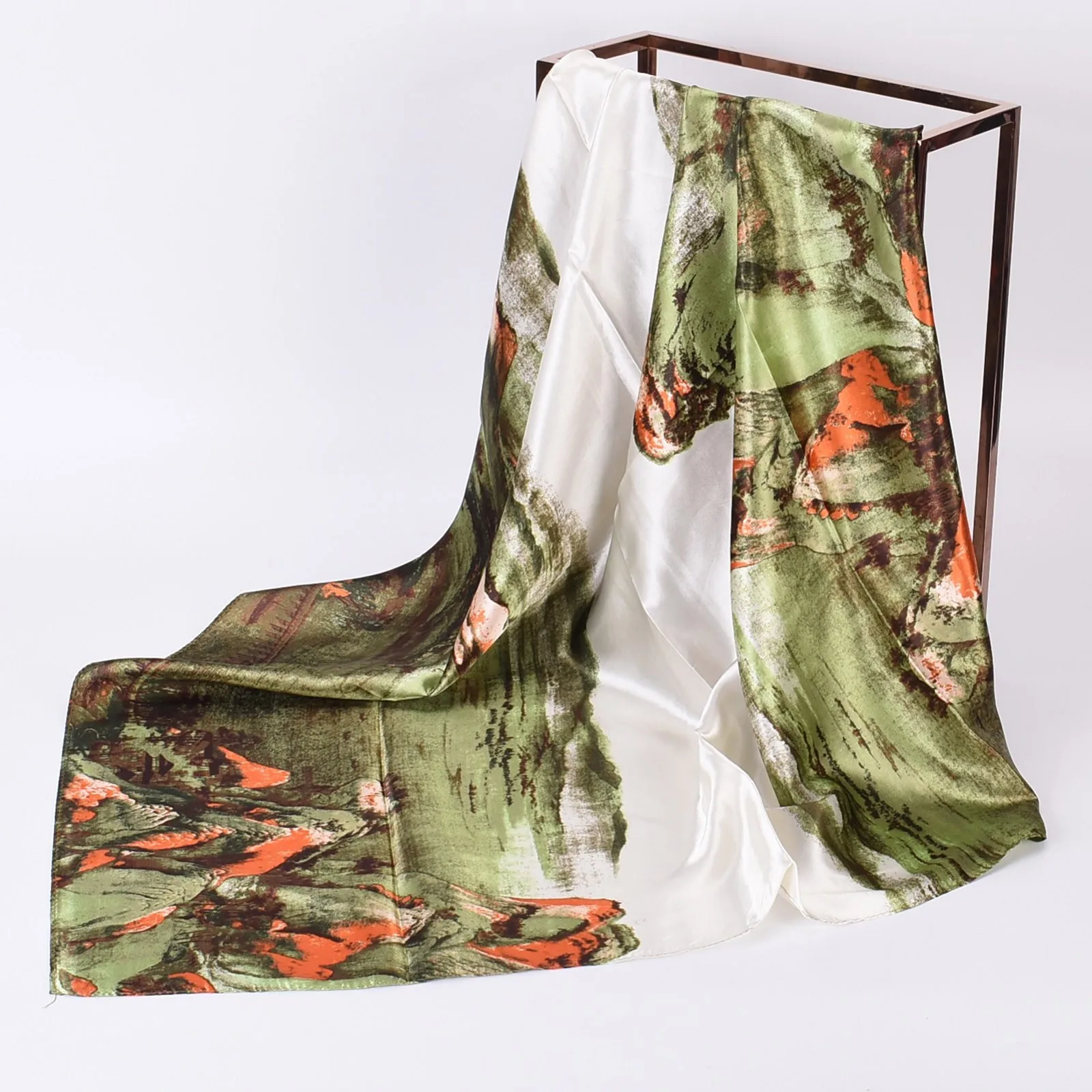 

Scarf Printed Scarves Bandanas Feeling Women Headband Silk Wrap Neck Scarf 3 Piece Sheer Curtain Panel Set 2 Panels And 1 Scarf