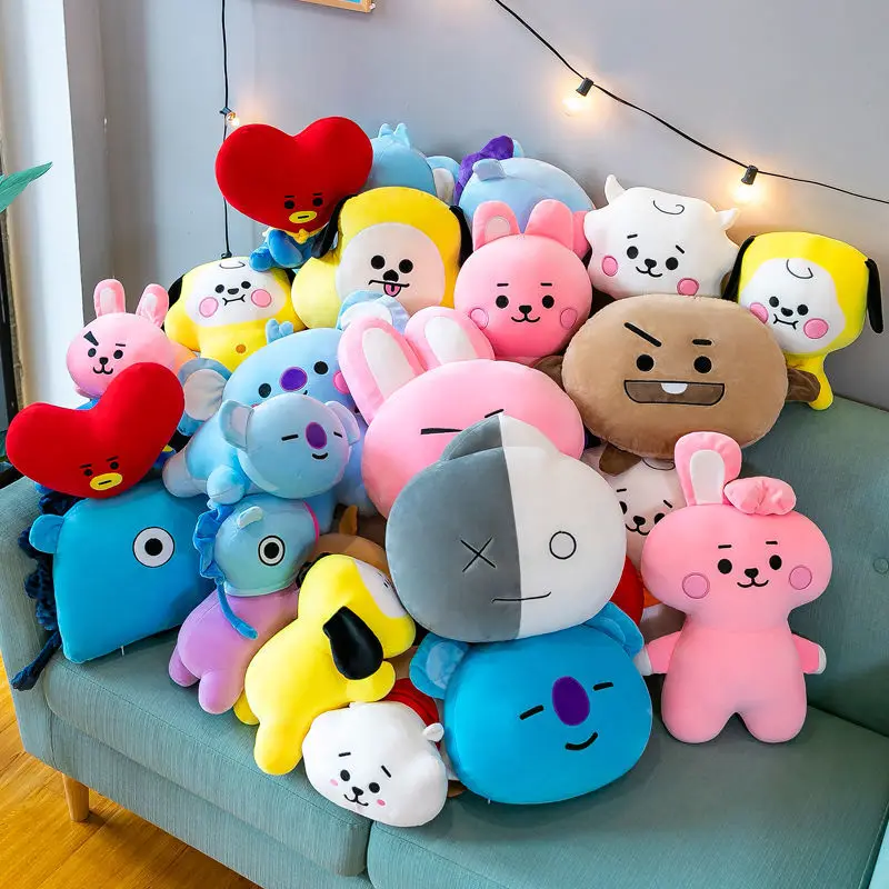 

26 видов милые плюшевые игрушки Аниме Cooky Shooky Rj Koya Мультяшные Мягкие плюшевые куклы подушки мягкие животные Подушка орнамент подарки игрушка