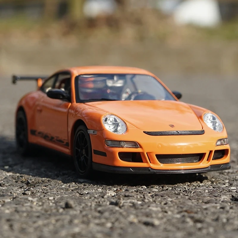 

WELLY 1:24 Porsche 911 GT3 RS Alloy Car Model Diecasts Metal Toy Sports Vehicles Car Model Simulation Collection Gifts Toys Kids