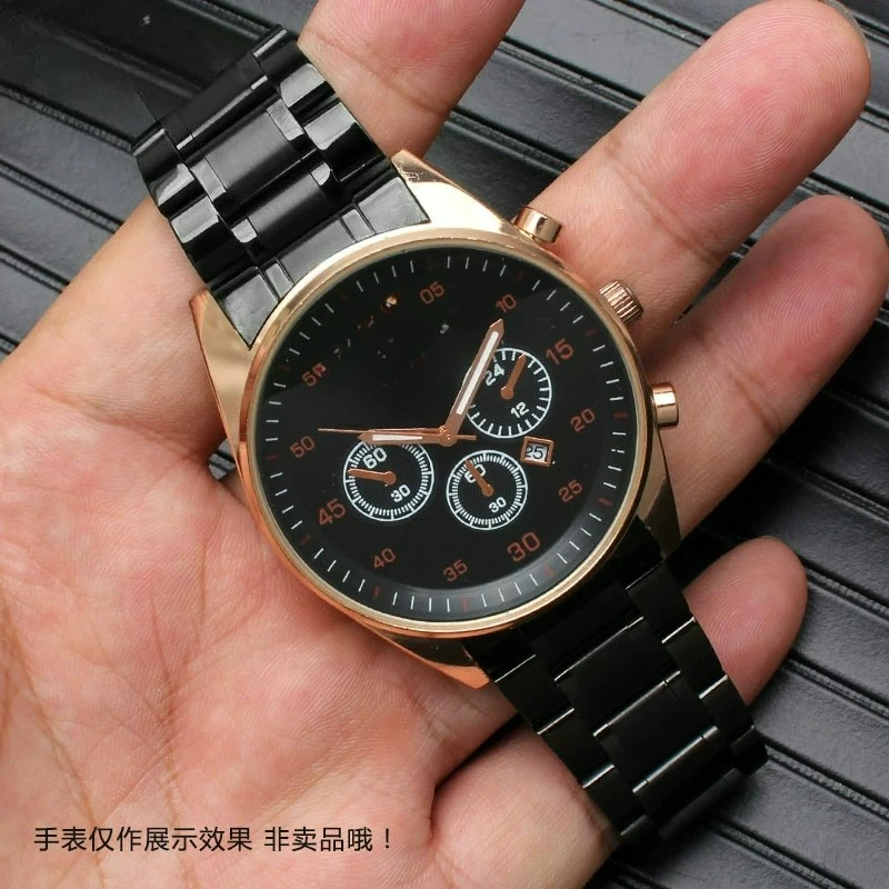 Фото Подходит для ремешков для часов Armani AR5919/5920/5905/5906/5890, стальные ремешки, мужские и женские браслеты, 23 мм. №4