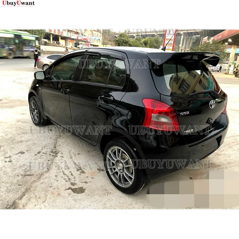 Для Toyota Yaris 2008 2009 2010 2011 2012 2013 задняя губа багажника высококачественный спойлер из