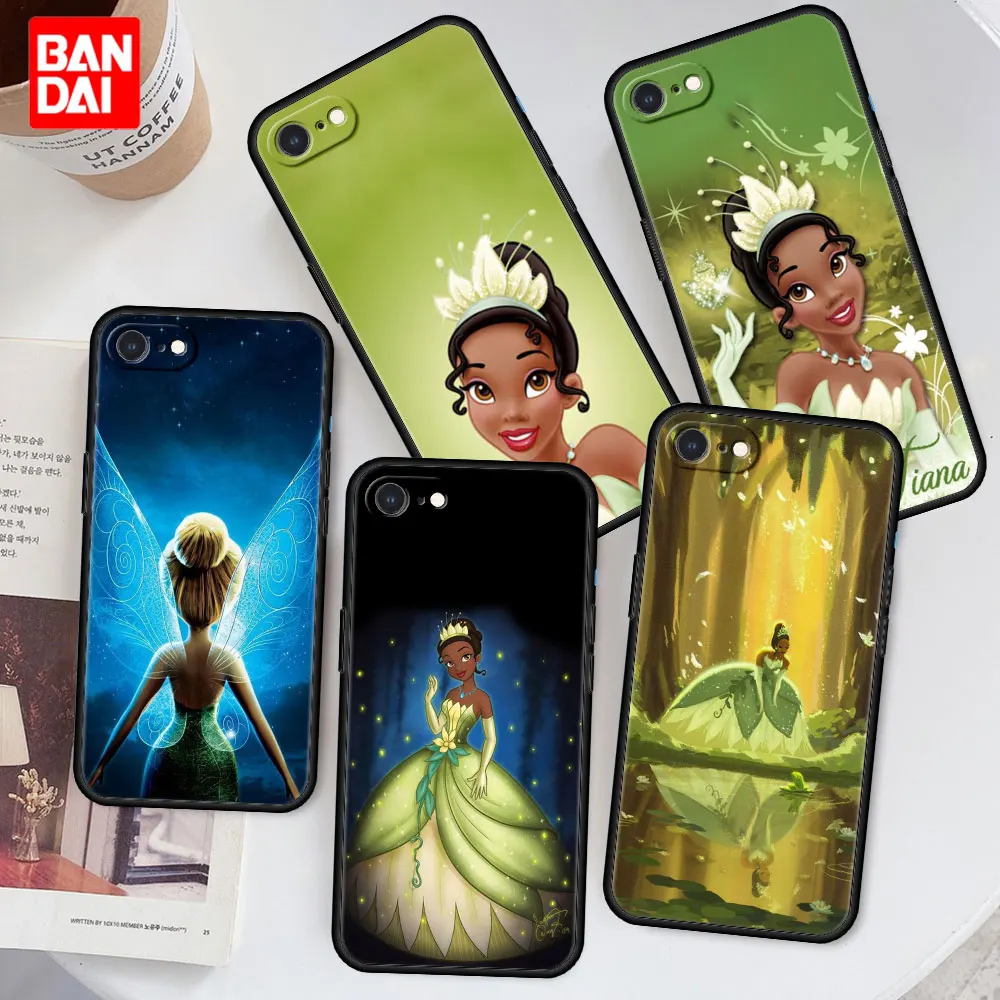

Moana Art Disney Princess Phone Case for Apple iPhone 8 7 6 6s Plus X XS Max XR Se 2020 7plus 8plus Xsmax Silicone Cover Black