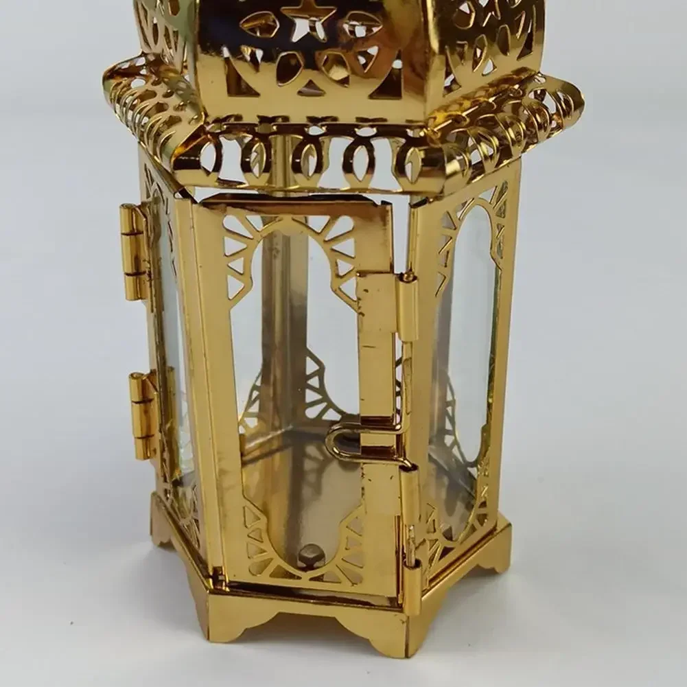 Wysokiej jakości szklana marokańska metalowa pusta świecznik latarnia wisząca świeca salon dekoracja wnętrz prezenty