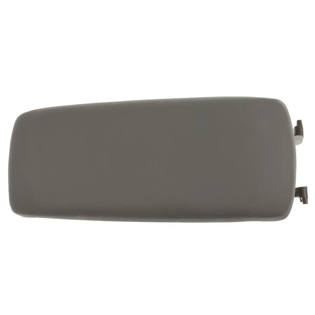 Кожаный чехол на центральный подлокотник для AUDI A6 S4 C5 серый 00-06