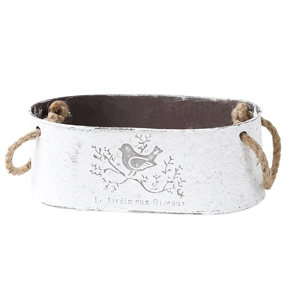 Мини-овальный цветочный горшок