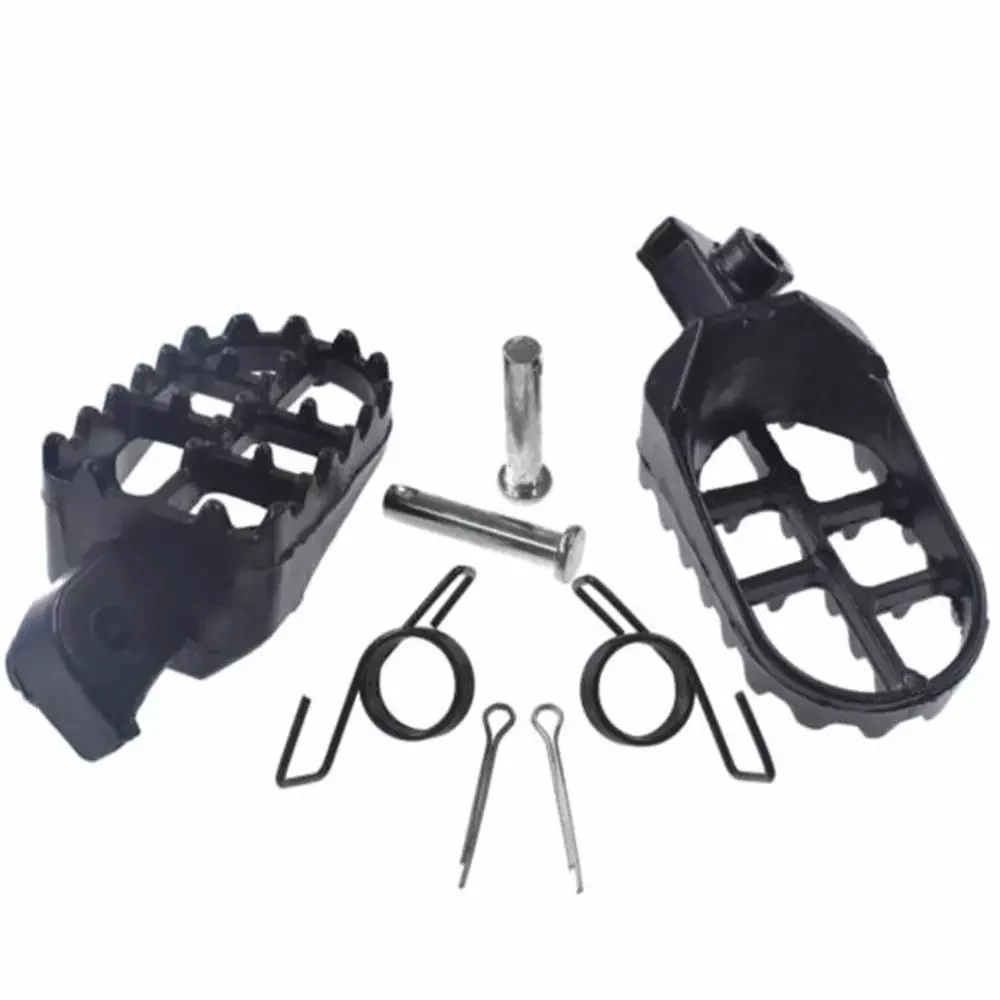 

A Pair Of Foot Pegs Rests Footpegs Off-Road Motorcycle Pedals Iron For Pw50 Pw80 Tw200 Pw 50 80 Tw 200 Dirt Bike