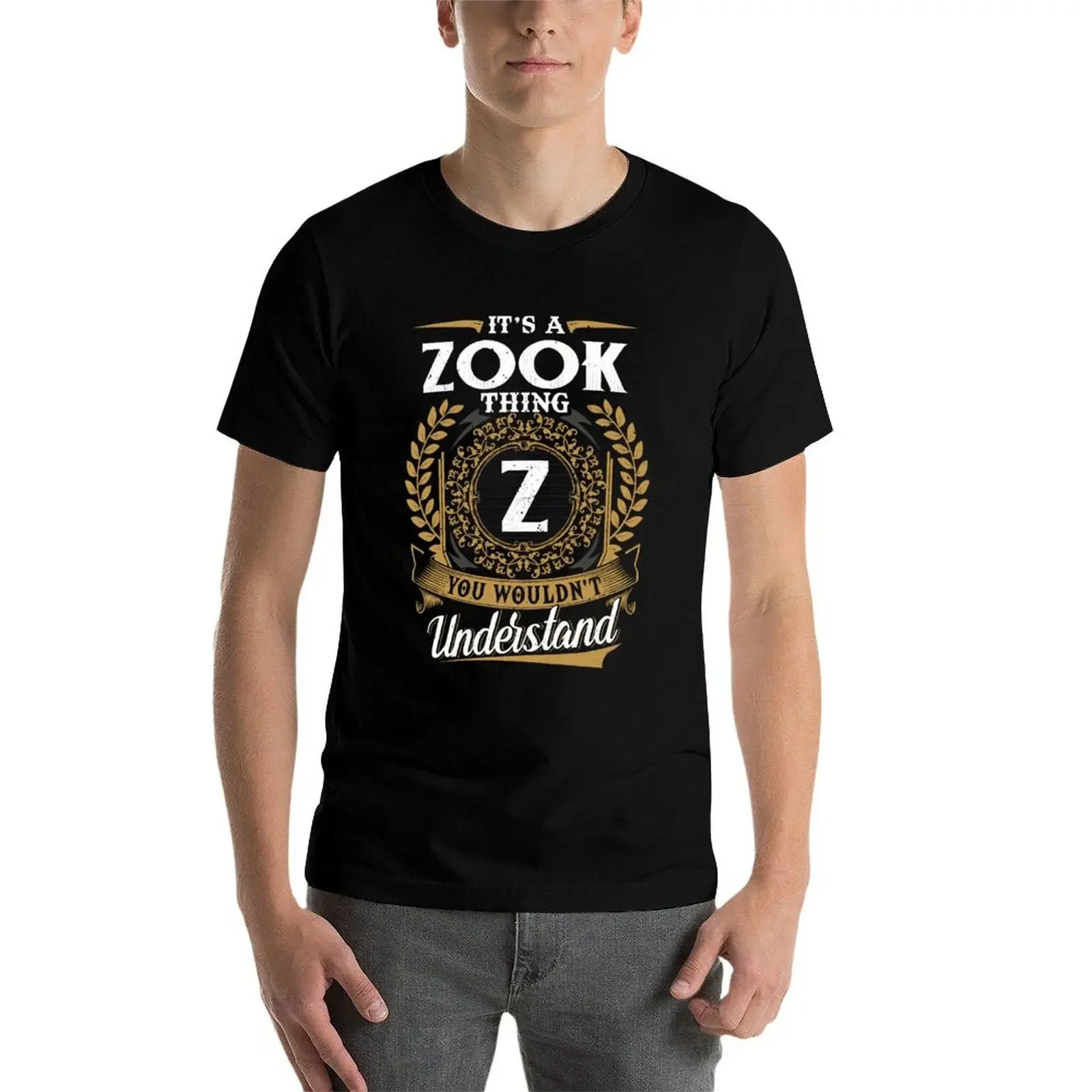Футболка It Is A Zook Thing You Wouldnt Understand винтажная одежда незаменимая футболка