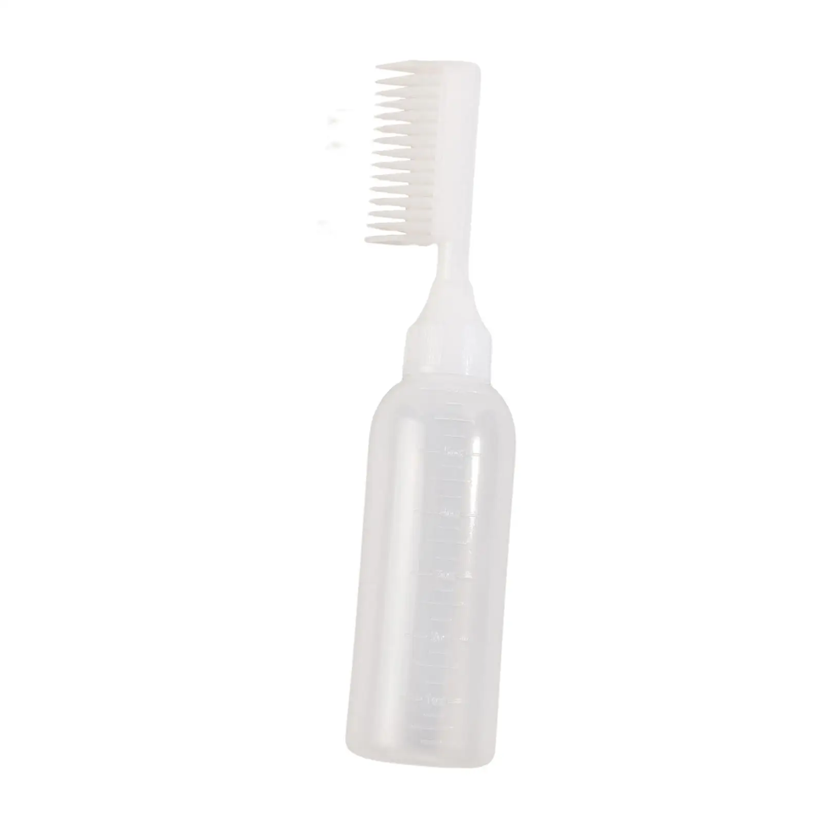

Root Comb Applicator Bottle Refillable Hair Coloring Dyeing Dispensing Container Hair Dye Applicator Brush for Salon Shop
