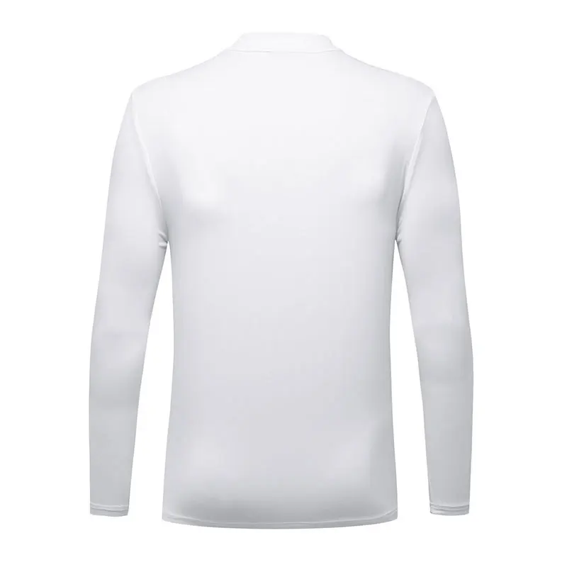 Men's Golf Long Sleeve Sports T-shirt Outdoor Leisure Quick Drying Breathable Crew Neck White Bottom Shirt Top Spring Summer