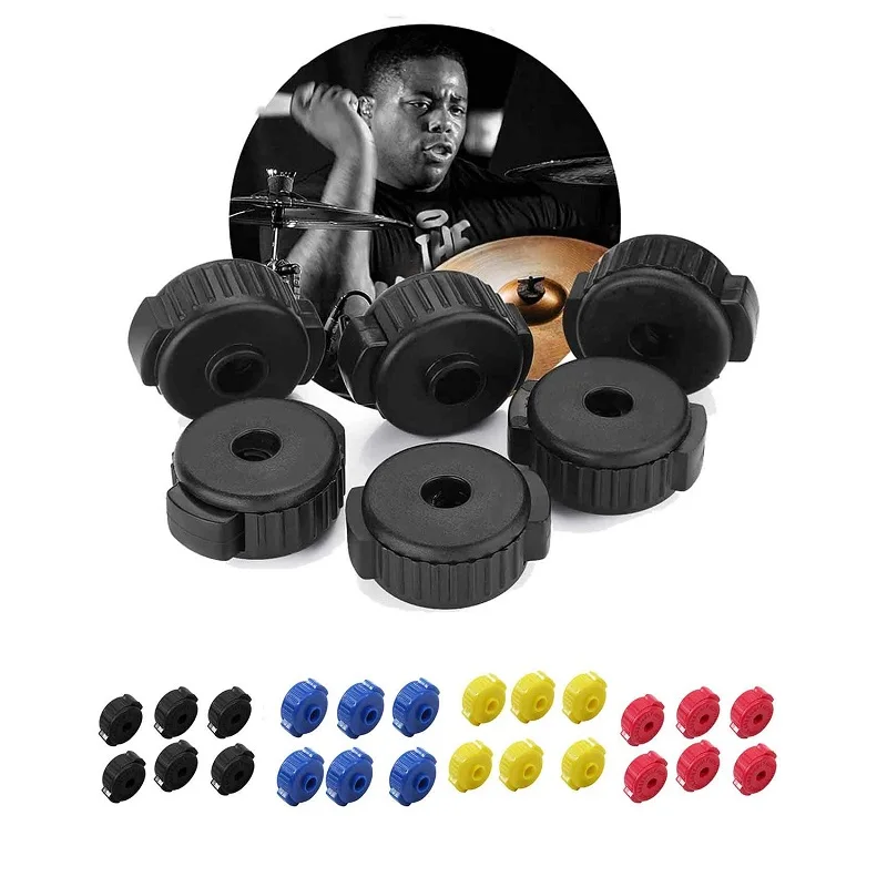 6 шт. цветные пластиковые тарелочные гайки быстрая установка тарелка для