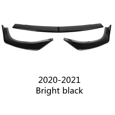 For Mazda 3 AXELA 2020-2021 ABS Chrome Bumper front shovel lip Spoiler Anti-scratch protection car accessories