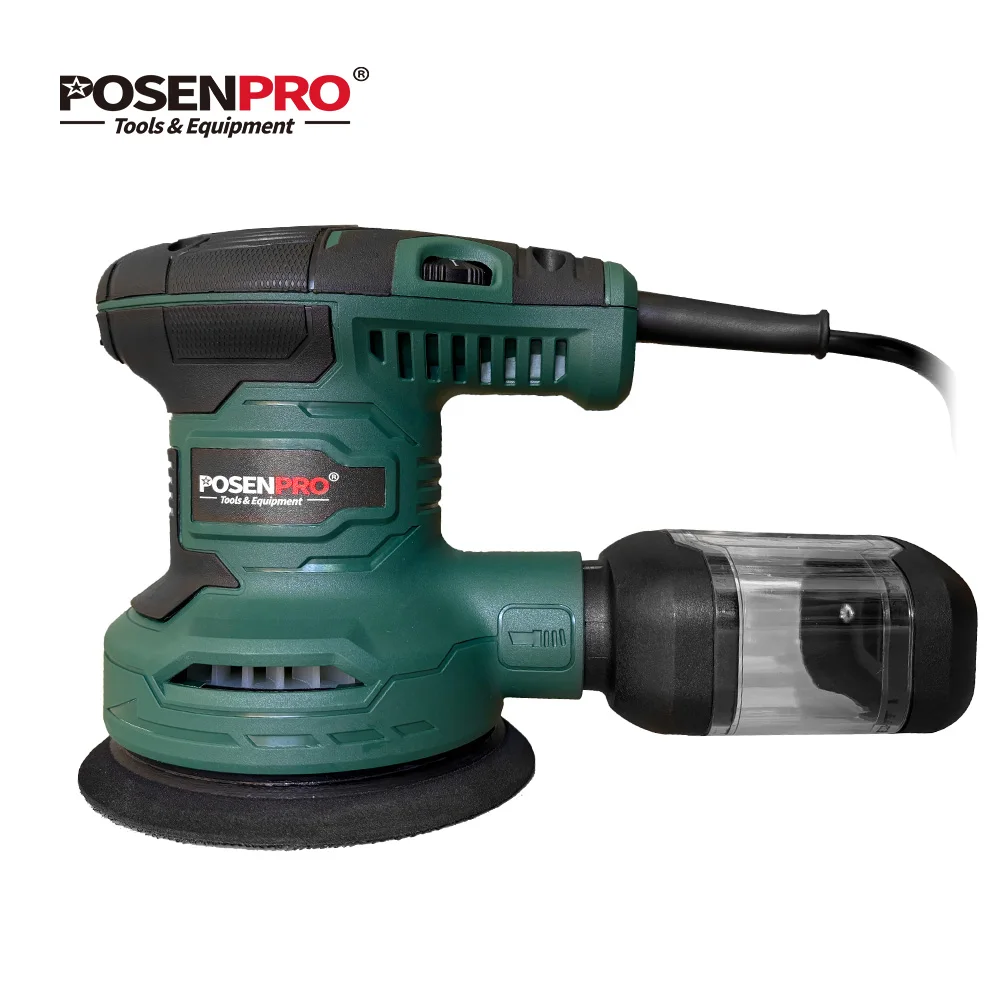 Электрическая шлифовальная машина 300 Вт произвольная орбитальная полировальная