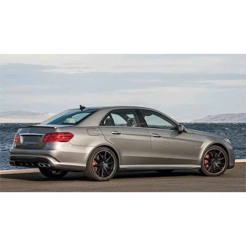 Фото Комплект обвеса E63 для Mercedes-Benz E-класса W212 (2014-2016): передний бампер, решетка радиатора, диффузор, боковые пороги из полипропилена №5