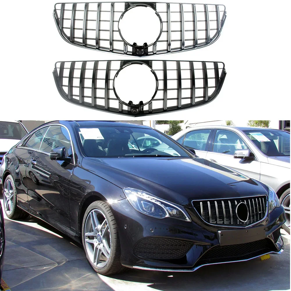

Передний бампер гоночный гриль Заготовка решетка для Mercedes-Benz W207 E-Coupe 2014-2016