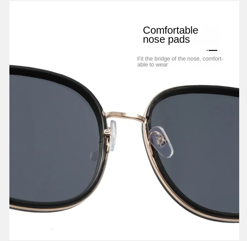 Поп-солнцезащитные очки для путешествий индивидуальные металлические